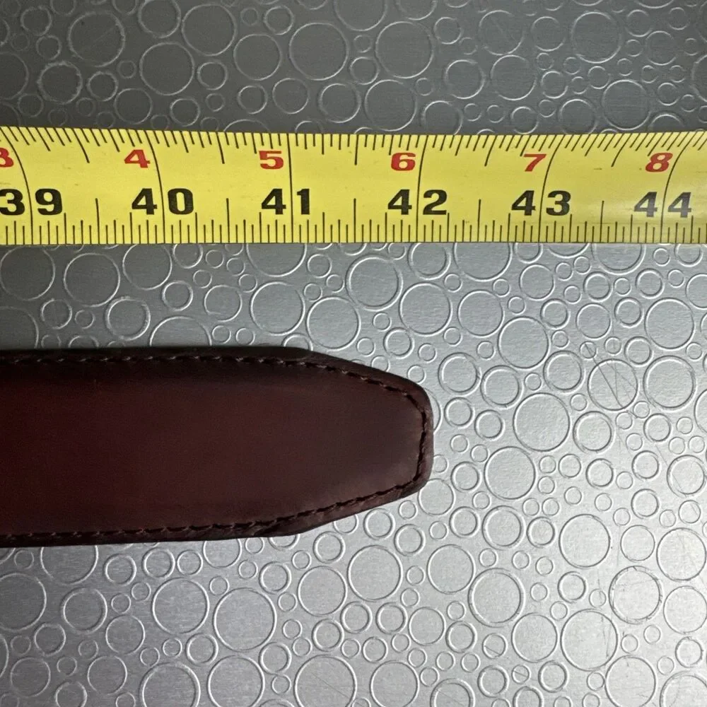 NWT Columbia Mens Brown Leather Belt Outdoor Classic Casual Gorpcore - Size 36